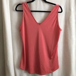 WHBM salmon colored tank